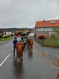 R&uuml;ckweg - Fu&szlig;marsch in Bracht